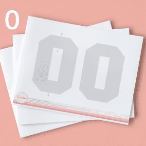 Molde editable “0”