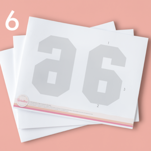 Molde editable “6”