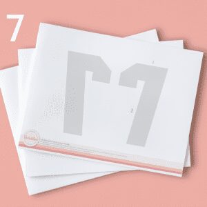Molde editable “7”
