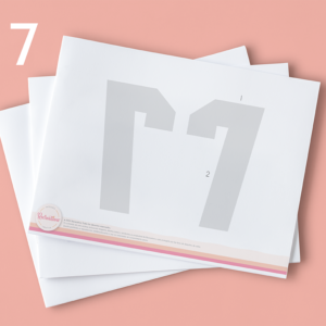 Molde editable “7”