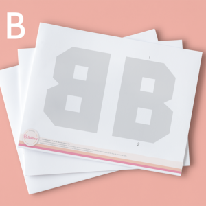 Molde editable “B”