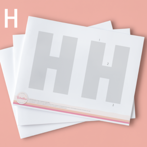 Molde editable “H”