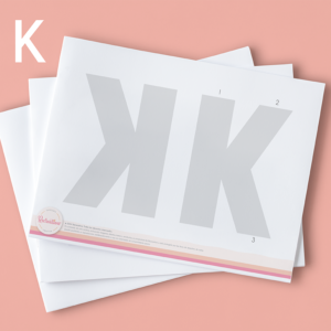 Molde editable “K”