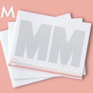 Molde editable “M”
