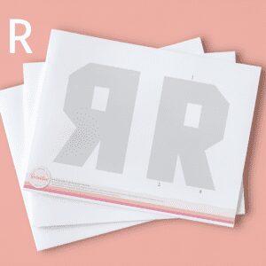 Molde editable “R”