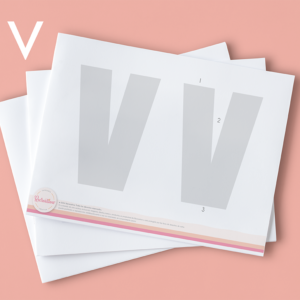 Molde editable “V”