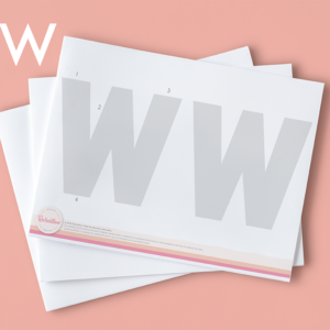 Molde editable “W”