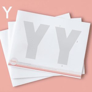 Molde editable “Y”