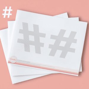 Molde editable “#”