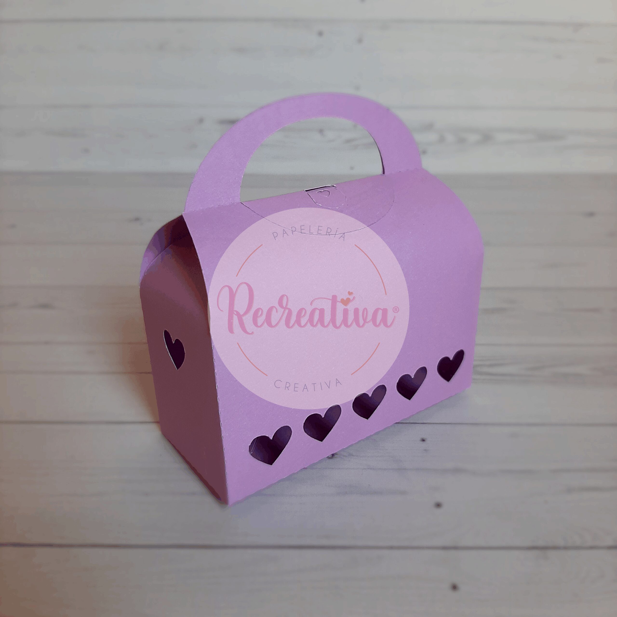 Molde "Caja corazón"