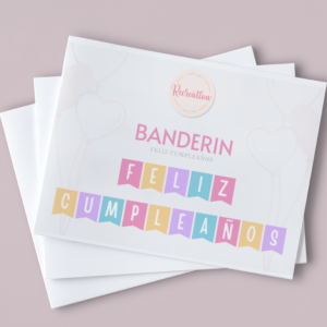Banderín "Feliz Cumpleaños"