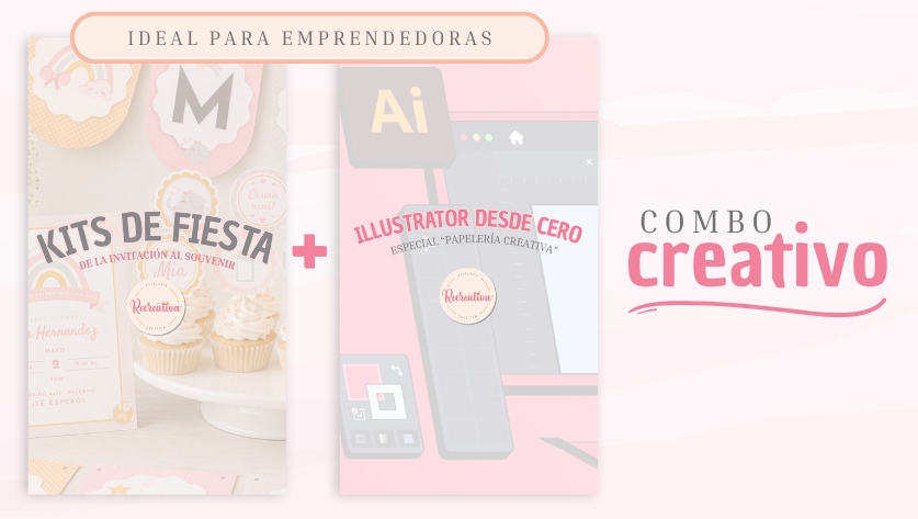 Combo Illustrator + Kits de Fiesta