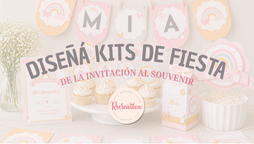 Diseña kits de fiesta